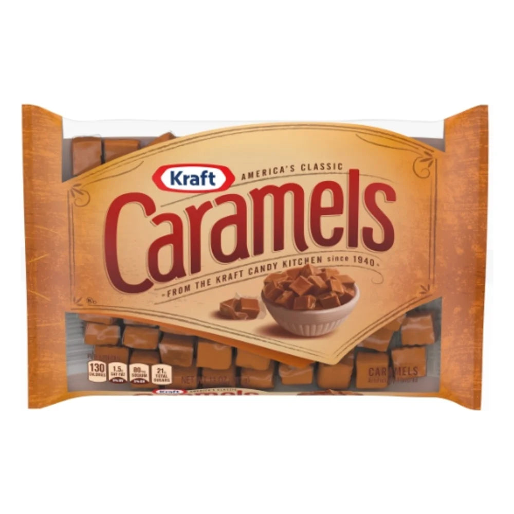 Kraft Vanilla Bag Candy Caramel, 11 Ounce — 12 Per Case