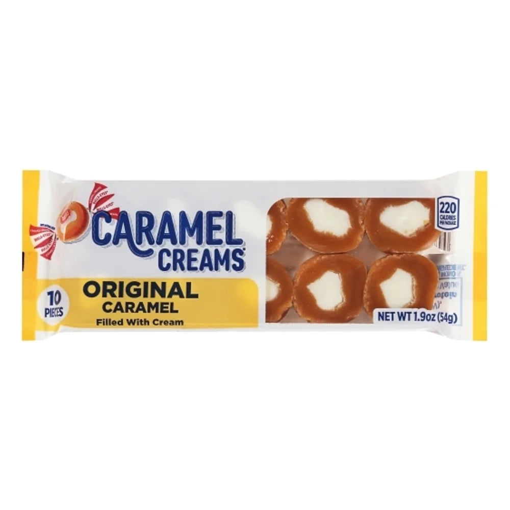 Caramel Creams Tray Pack, 1.9 Ounce — 200 Per Case