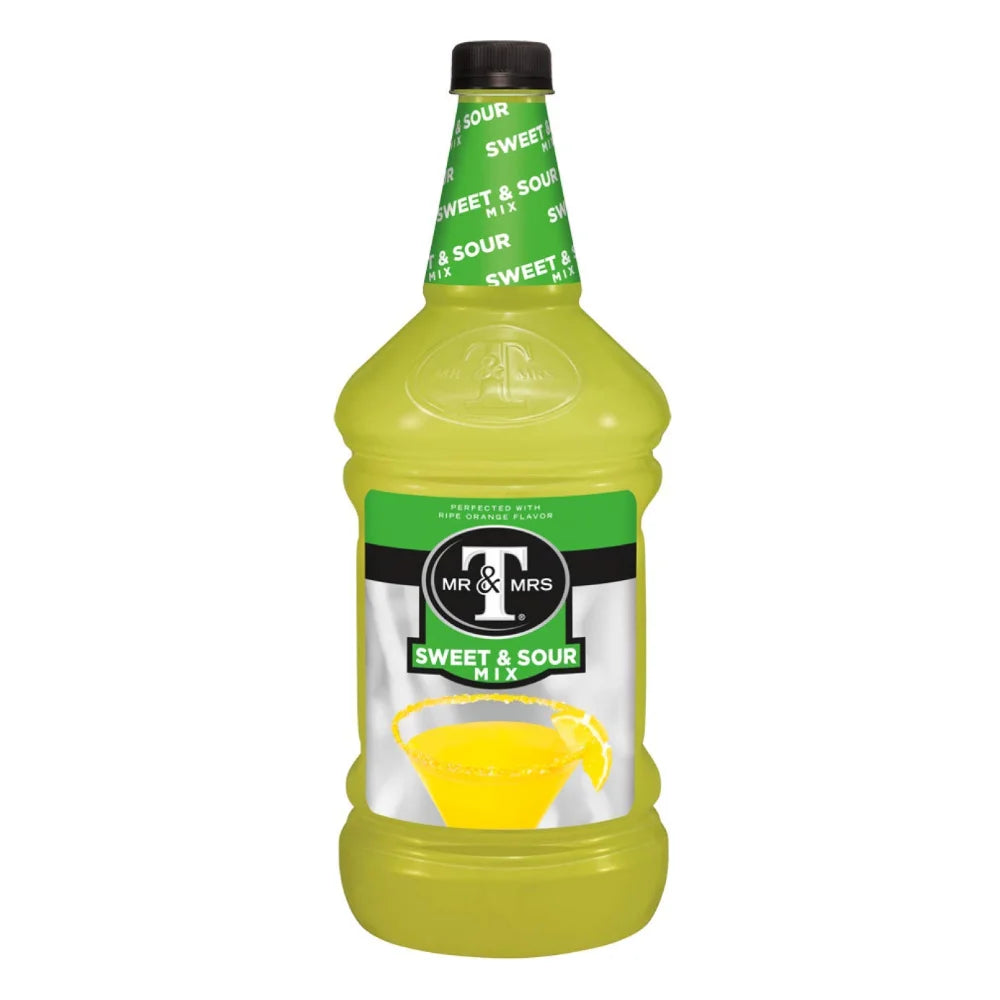 Mr & Mrs T's Sweet & Sour Cocktail Mixer, 1.75 Liter — 6 Per Case