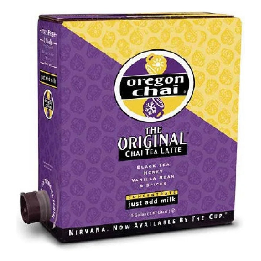 Oregon Chai The Original Chai Tea Latte, 1 Gallon — 1 Per Case