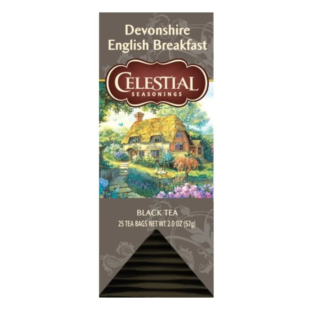 Celestial Seasonings Devonshire English Breakfast, 25 Each — 6 Per Case