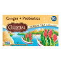 Celestial Seasonings Ginger Probiotics Herb Tea, 16 Count — 6 Per Case