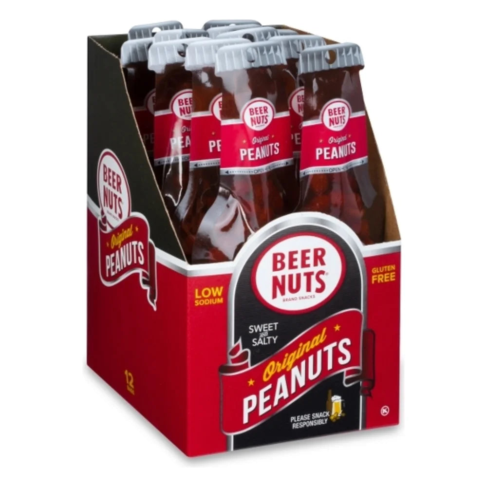 Beer Nuts Original Sweet & Salty Peanut Beer Bottle Bag, 1.75 Ounce — 48 Per Case