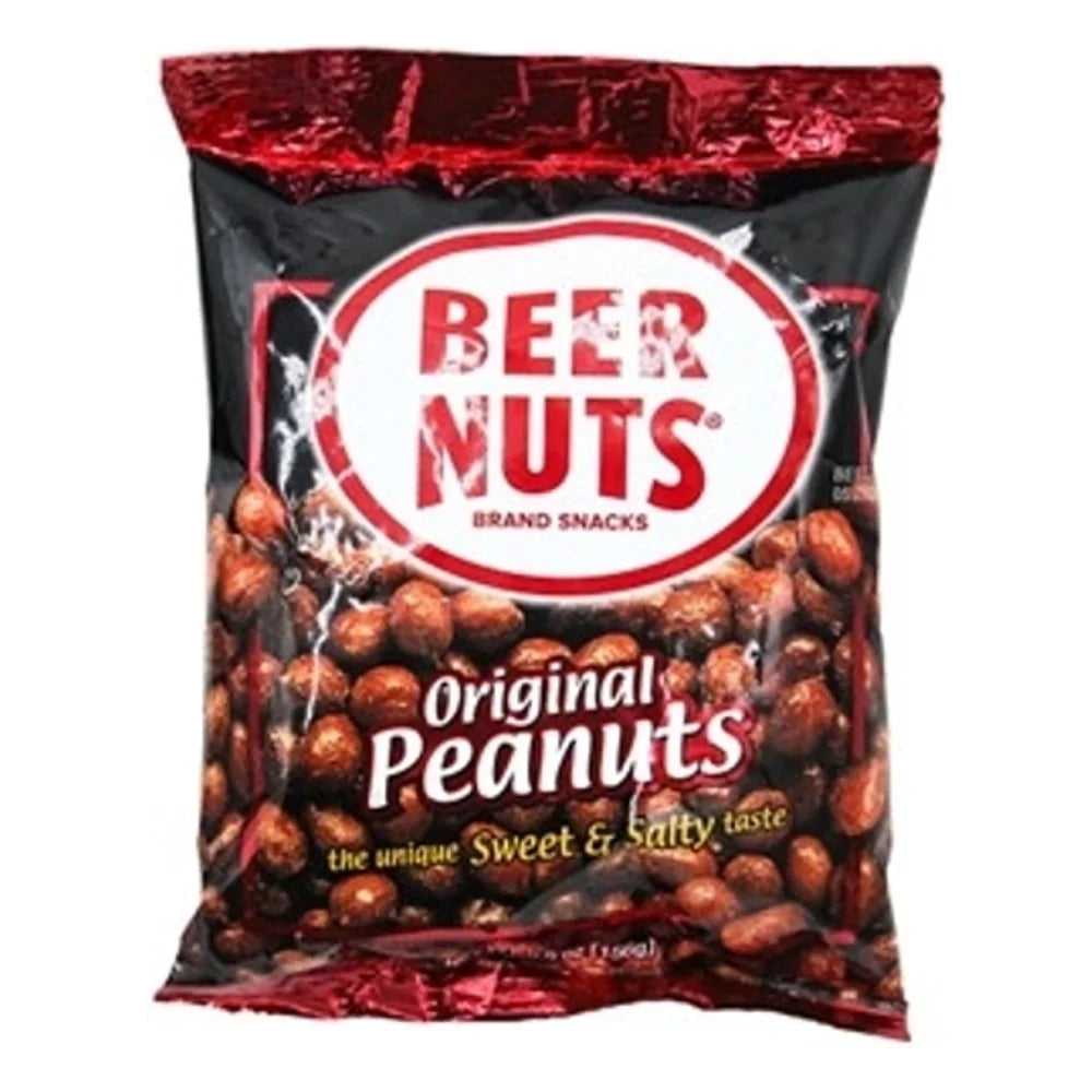 Beer Nuts Value Pack Original Sweet & Salty Peanut, 5.5 Ounce — 48 Per Case