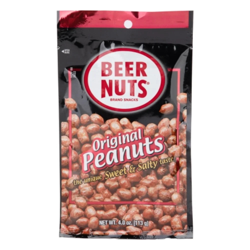 Beer Nuts Original Sweet & Salty Peanut, 4 Ounce — 48 Per Case