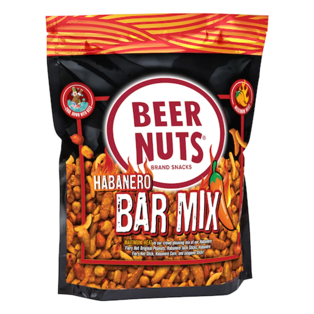 Beer Nuts Habanero Bar Mix, 4 Ounce — 12 Per Case