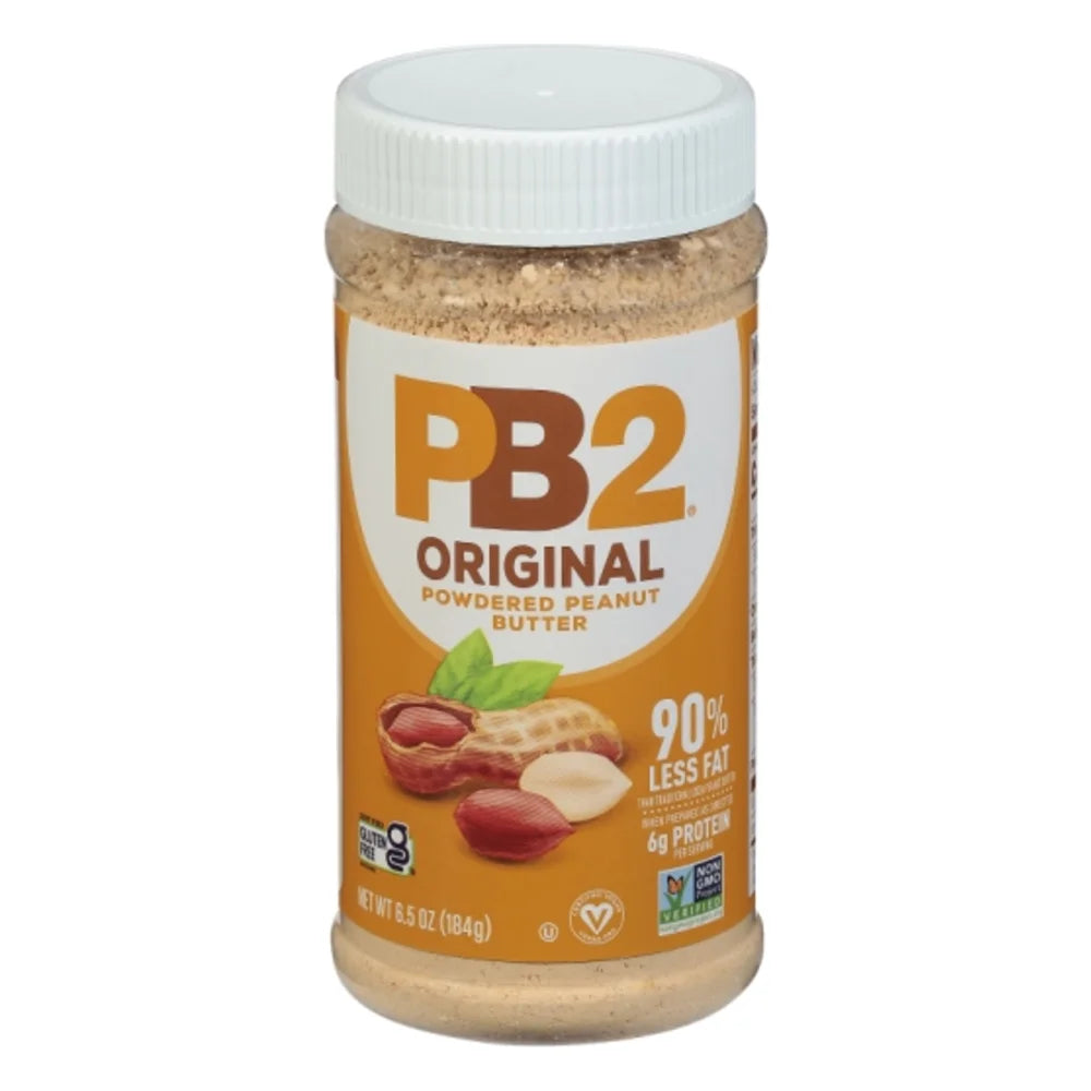 PB2 Foods Original Powdered Peanut Butter, 6.5 Ounce — 6 Per Case