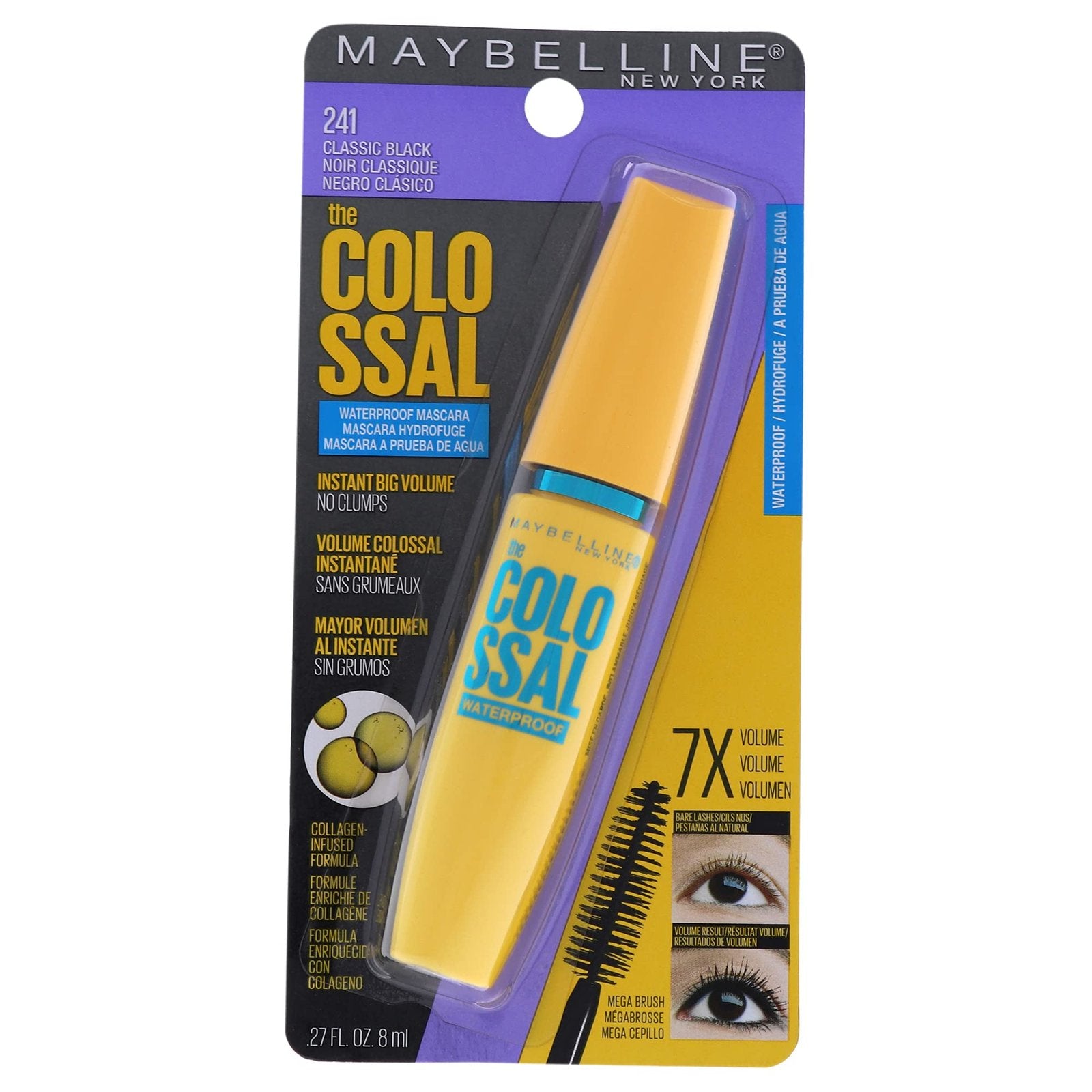 Maybelline Waterproof Mascara/72pk