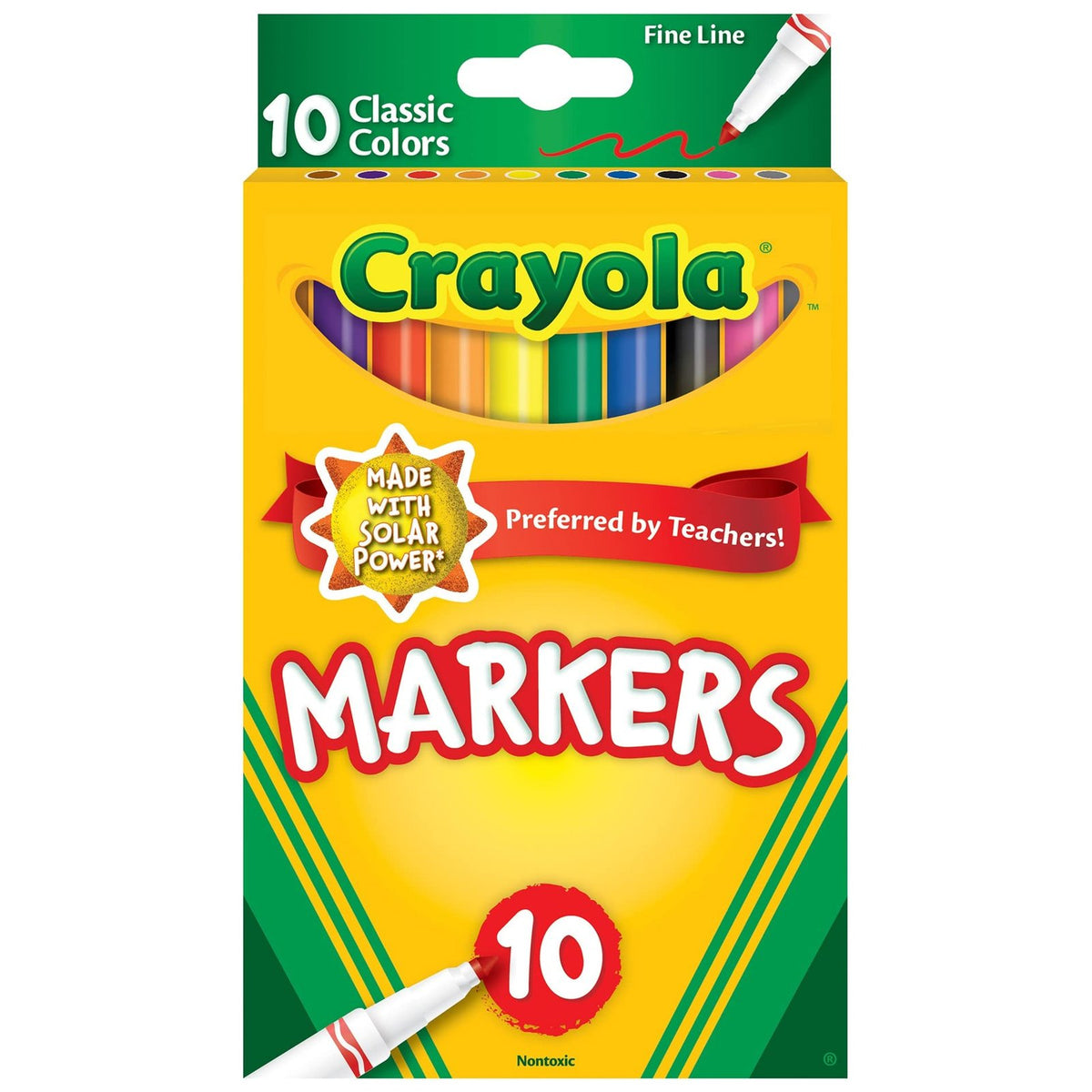 Crayola Markers (10 Count)/24pk