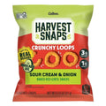 Harvest Snaps Crunchy Loops Sour Cream & Onion, 0.75 Ounce — 24 Per Case