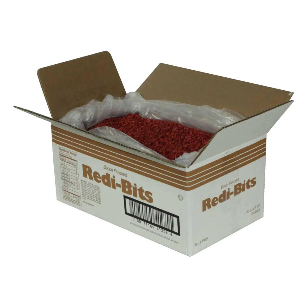 RYT-WAY Imitation Bacon Bits Salad Topping Bulk, 10 Pound — 1 Per Case