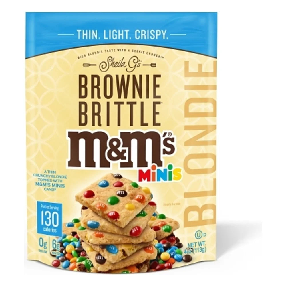 Sheila G's M&M Blondie Brownie Brittle, 4 Ounce — 6 Per Case