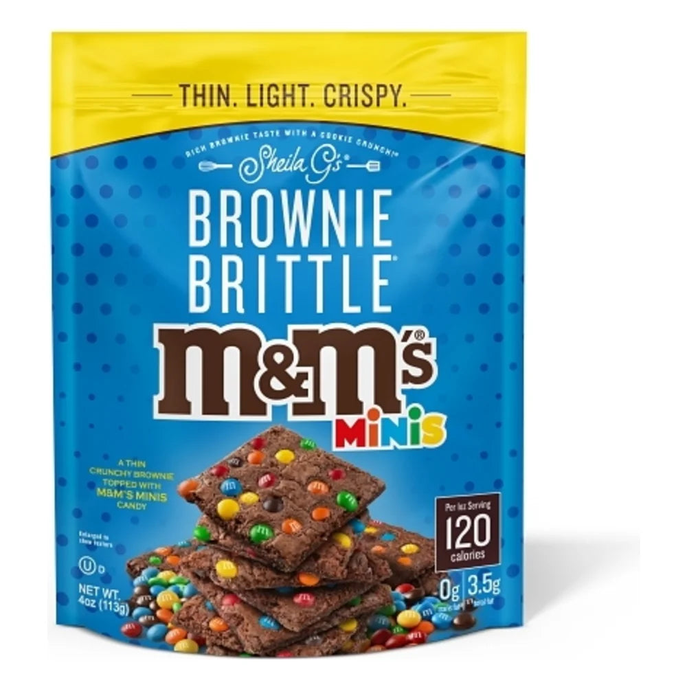 Sheila G's M&M Brownie Brittle, 4 Ounce — 6 Per Case