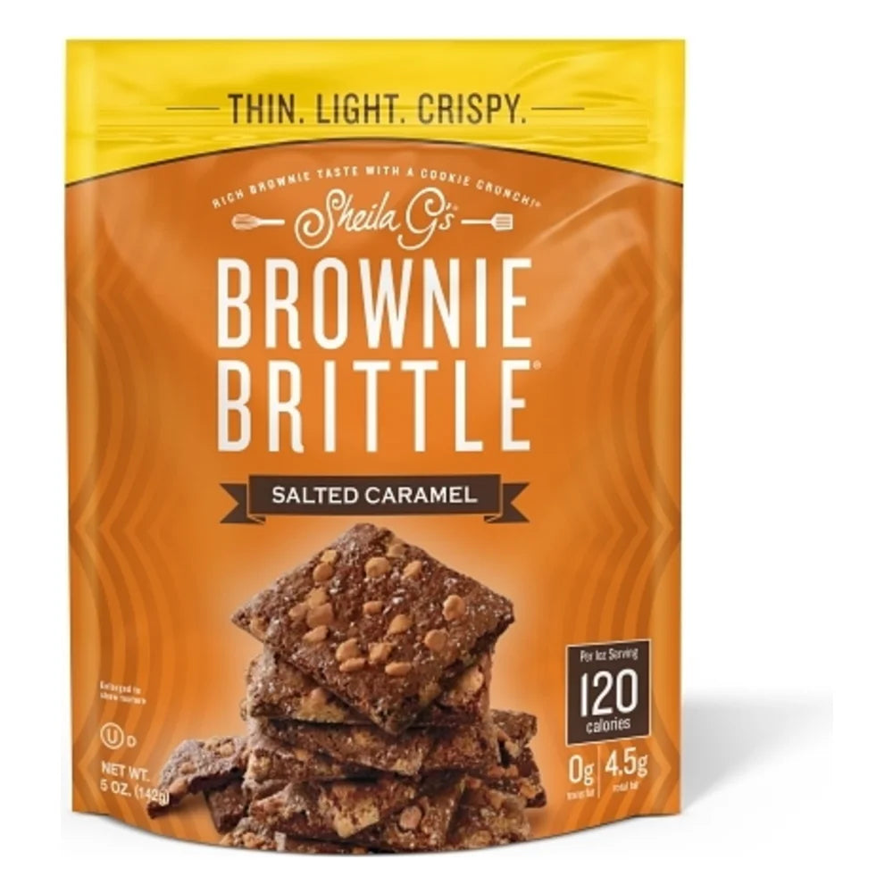 Sheila G's Brownie Brittle Salted Caramel, 5 Ounce — 6 Per Case