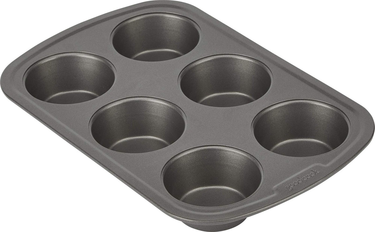 GoodCook Muffin Pan (6 Cup)/12pk
