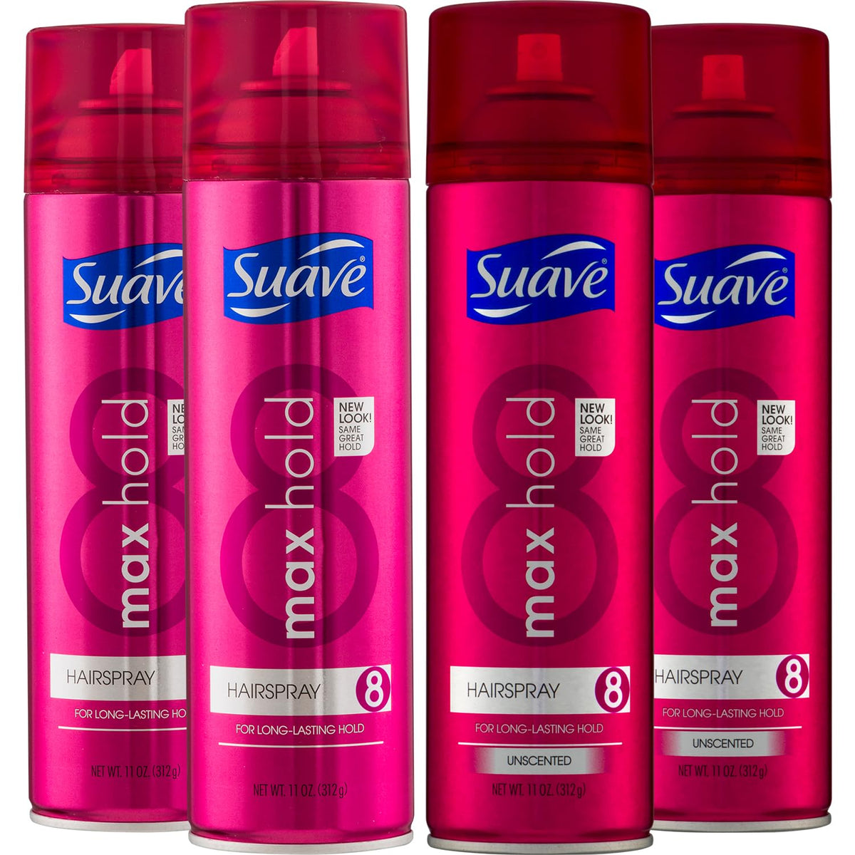 Suave Max Hold Non-Aerosol Hairspray, 11 oz — 12 Per Case
