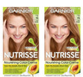 Garnier Nutrisse Hair Color, Dark Golden Blonde (1 ea, 2 Pack)/12pk