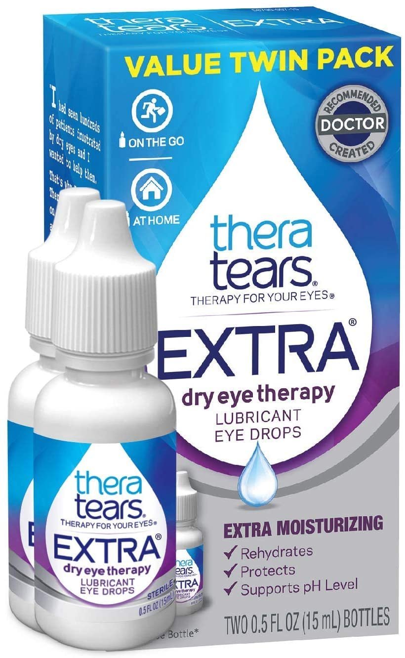 TheraTears Extra Dry Eye Drops (0.5 oz, 2 Pack)/24pk