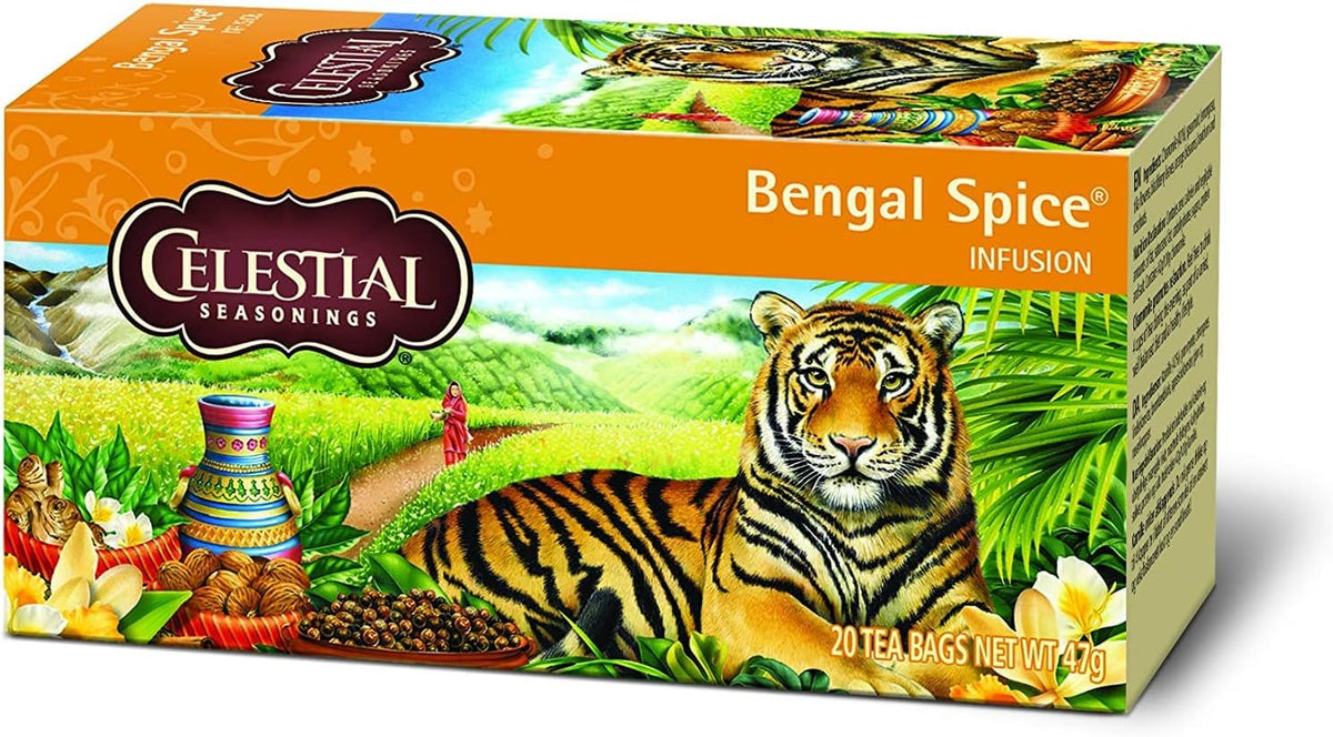 Celestial Seasonings Bengal Spice Tea, 20 ct — 6 Per Case