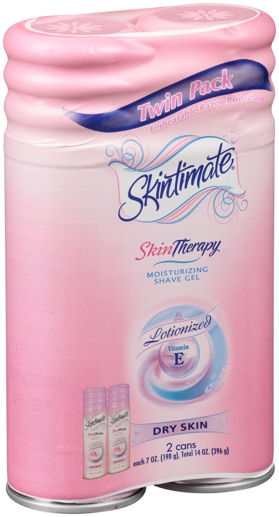 Skintimate Dry Skin Shave Gel (7 oz, Pack of 2)/6pk