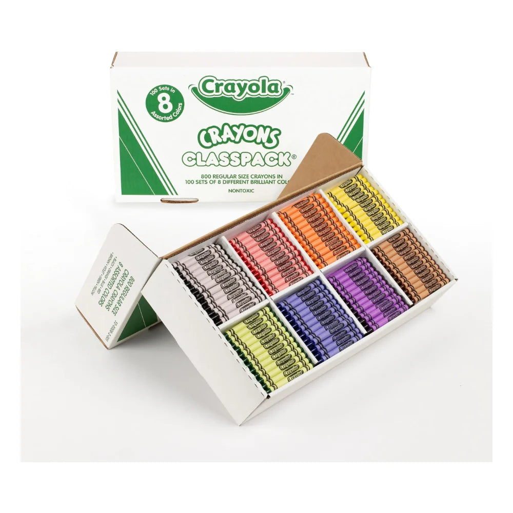Crayola Crayon Class, 800 Count — 1 Per Case