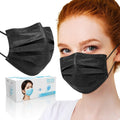 Generic Black Disposable Face Masks (50 ct)/50pk