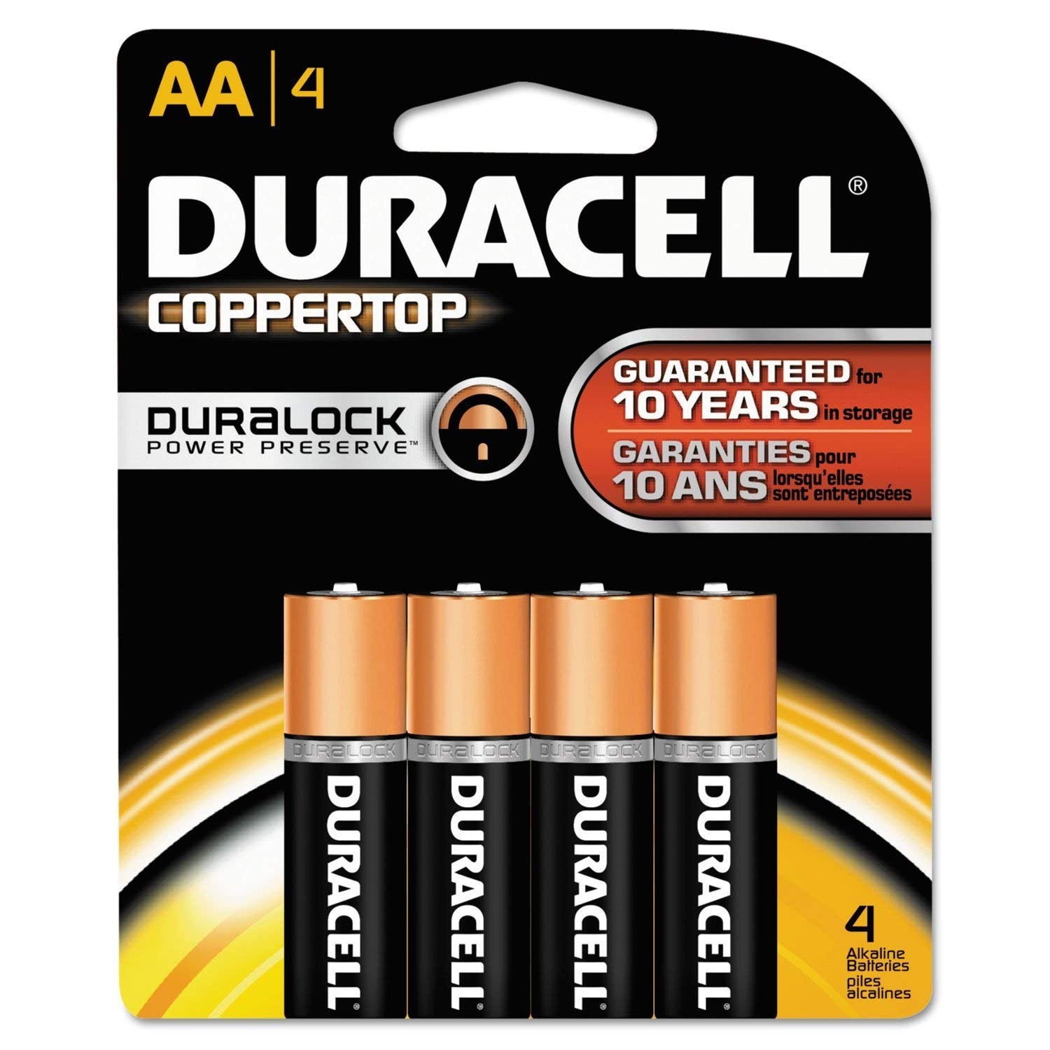 Duracell AA CopperTop Batteries (4 Pack)/56pk