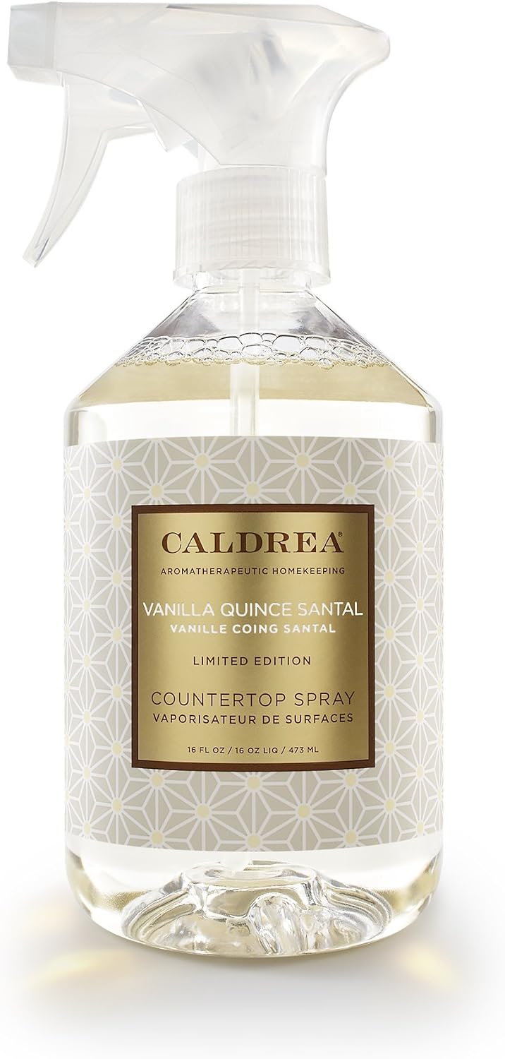 Caldrea Countertop Spray - Vanilla Quince Santal, 16 oz — 6 Per Case