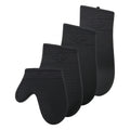 Chef Revival Silicone Oven Mitt, Black, 15 Inch — 1 Per Case