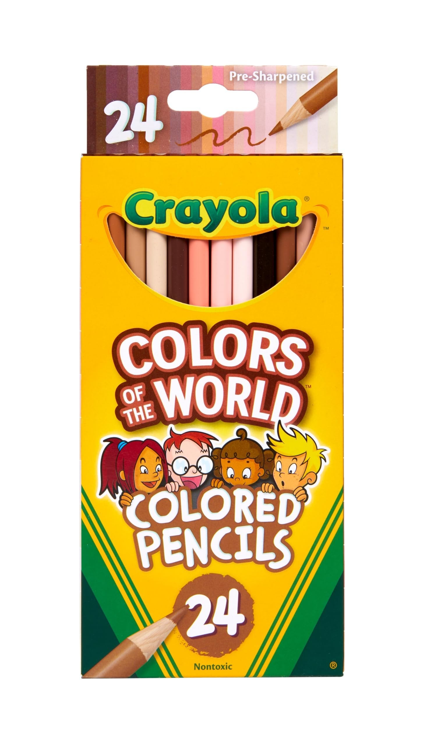 Crayola Colored Pencils Colors of the World (24 ct)/36pk