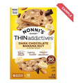 THINaddictives Dark Chocolate Banana Almond Thins, 4.4 Ounce — 6 Per Case