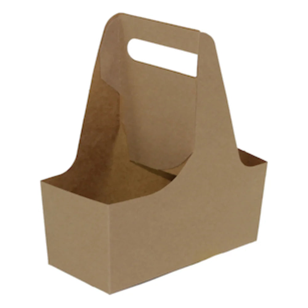 Boxit Cup Carrier Kraft — 250 Per Case