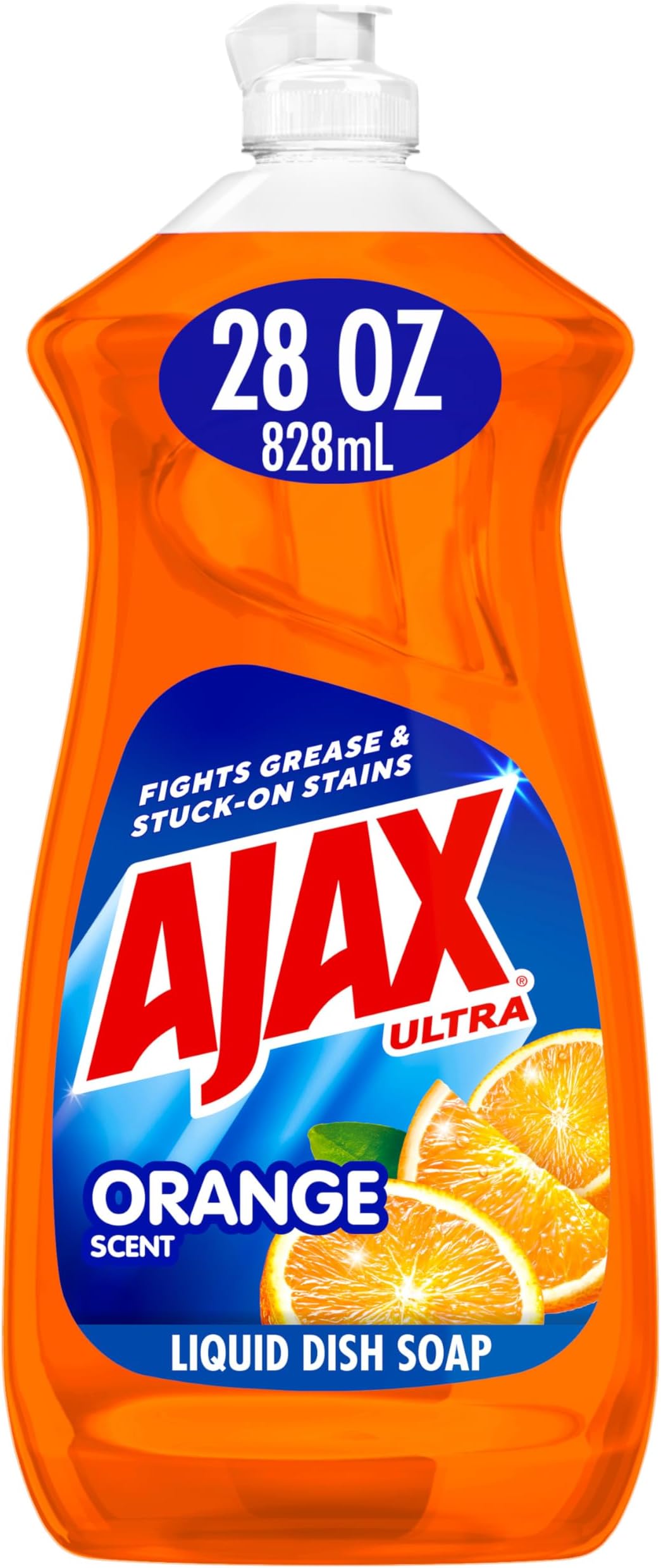Ajax Orange Antibacterial Dish Liquid, 28 oz — 9 Per Case