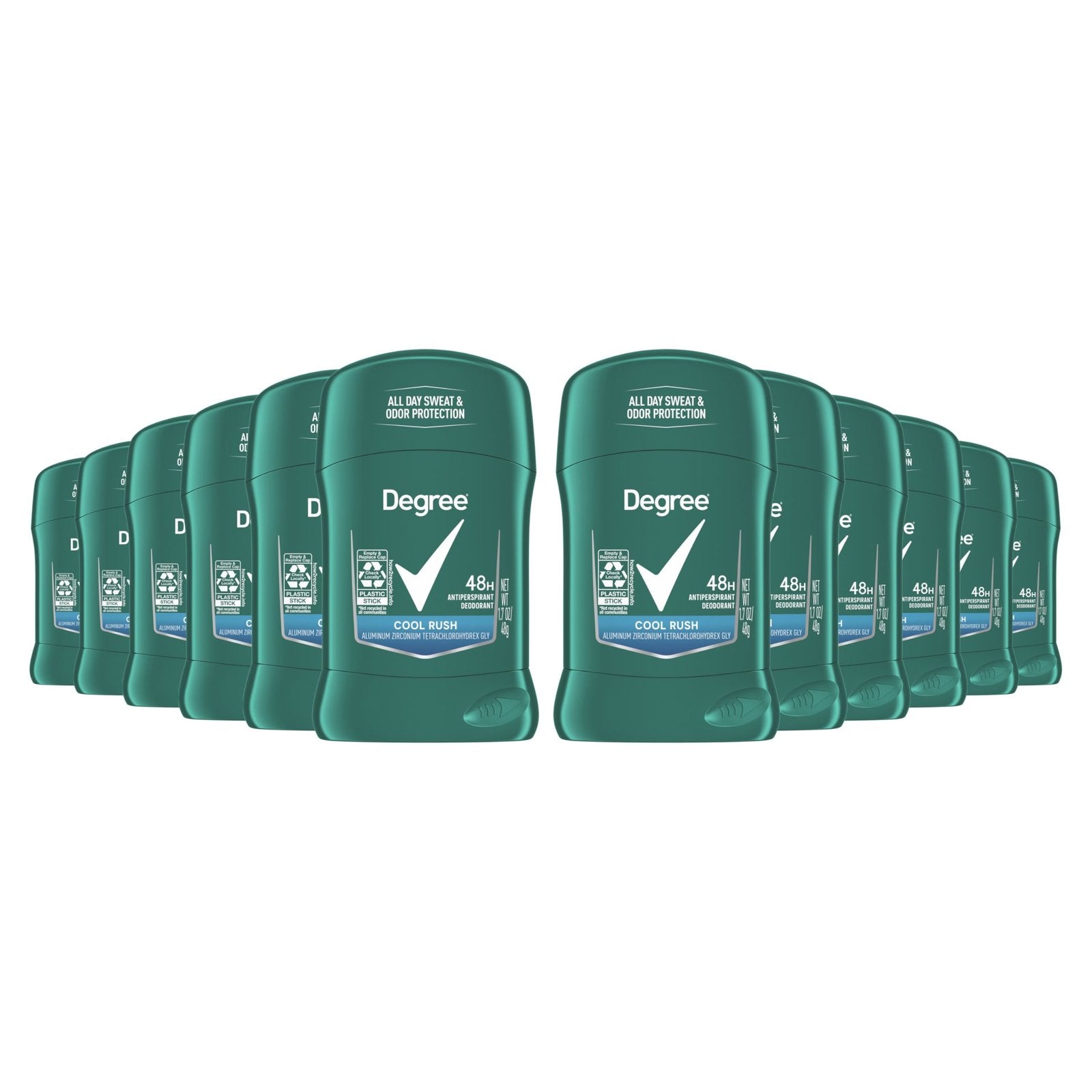 Degree Men Antiperspirant Cool Rush (1.7 oz, 12 Pack)/12pk