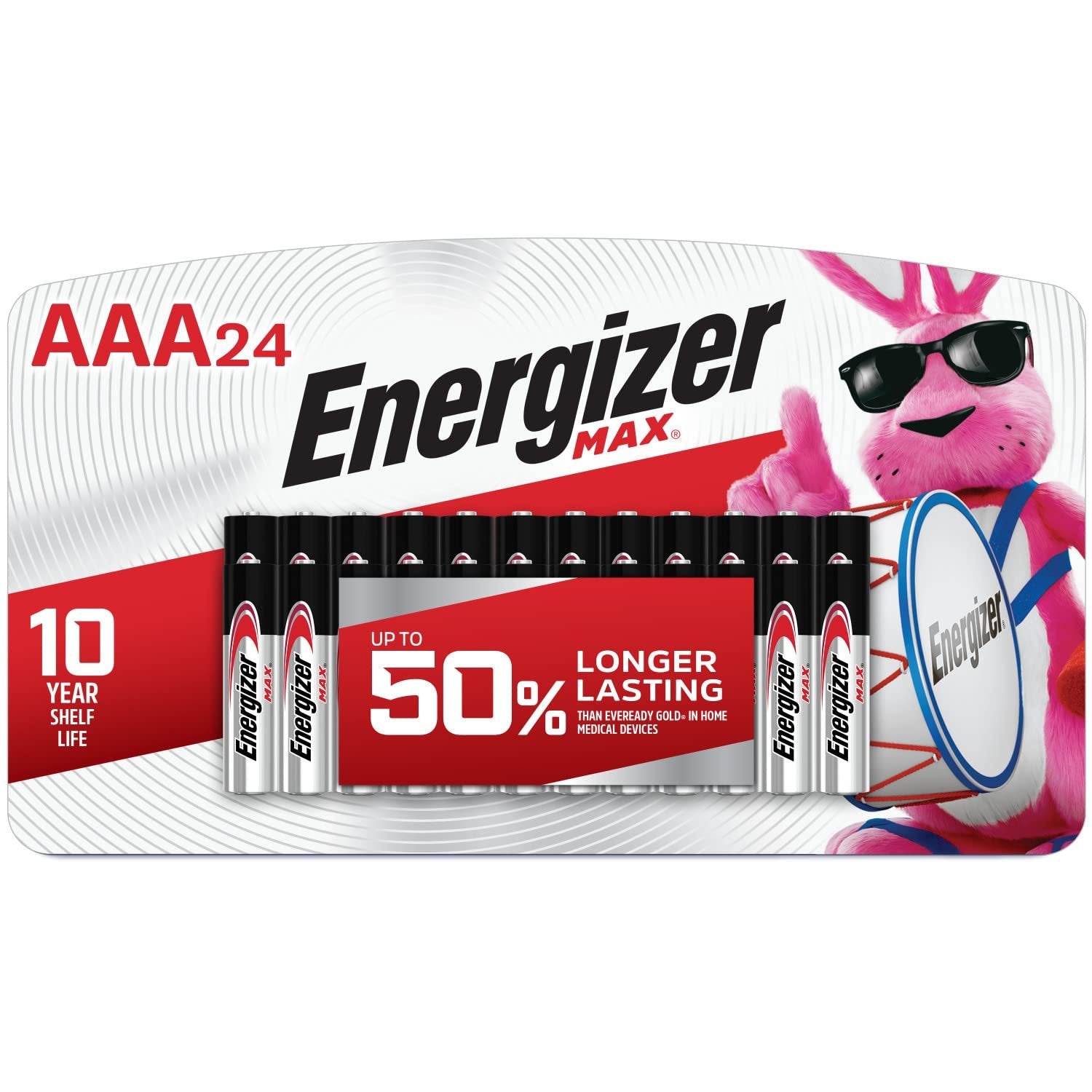 Energizer AAA Alkaline Batteries (24 Count)/15pk