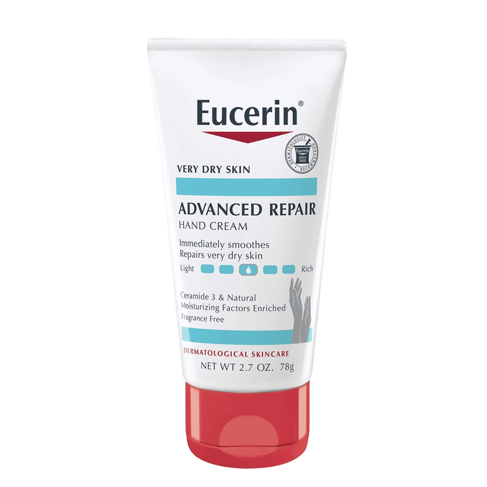 Eucerin Advanced Repair Hand Cream (2.7 oz)/12pk