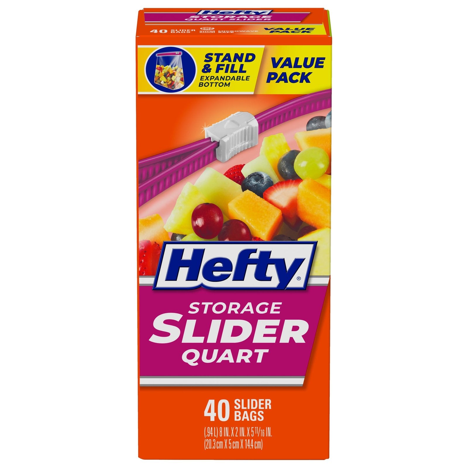 Hefty Storage Bags (40 Count)/9pk