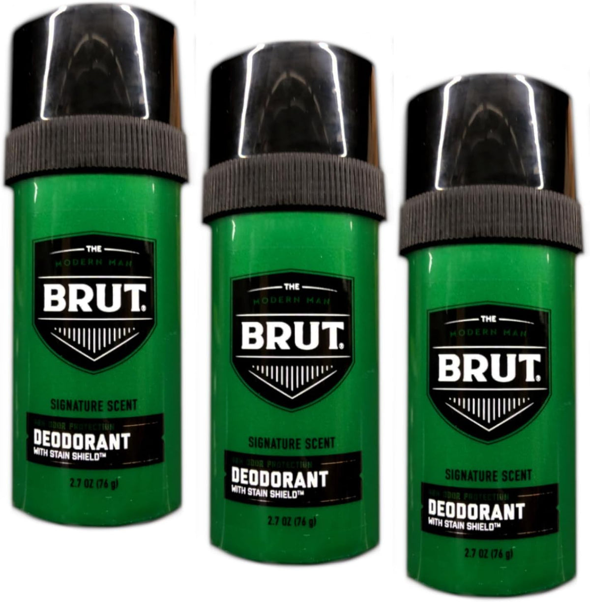 SODALIS Brut Round Solid Deodorant, 2.7 oz — 12 Per Case
