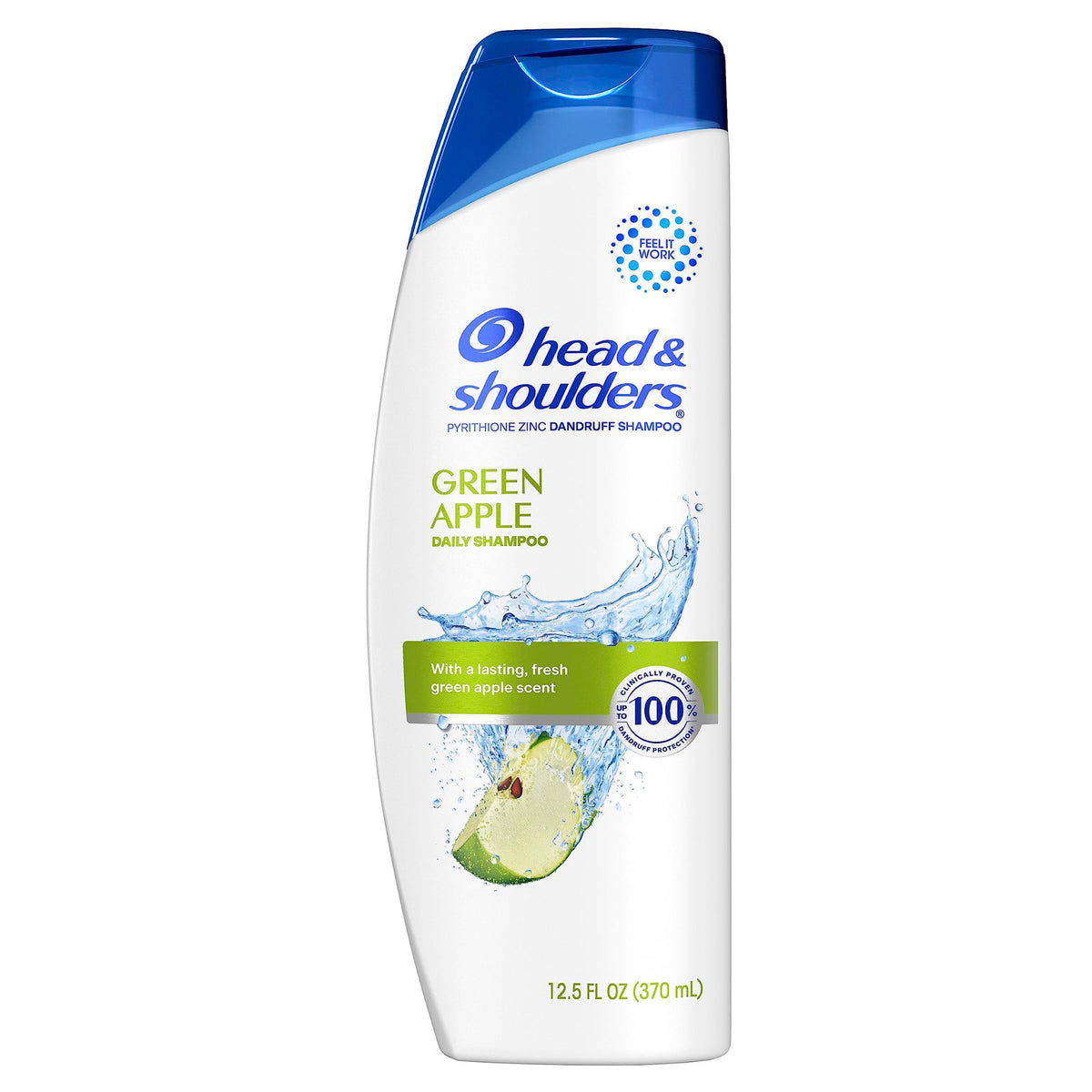 Head & Shoulders Dandruff Shampoo Green Apple (12.5 oz)/6pk