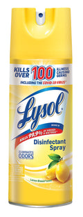 Lysol Disinfectant Spray Lemon Breeze (12.5 oz)/12pk