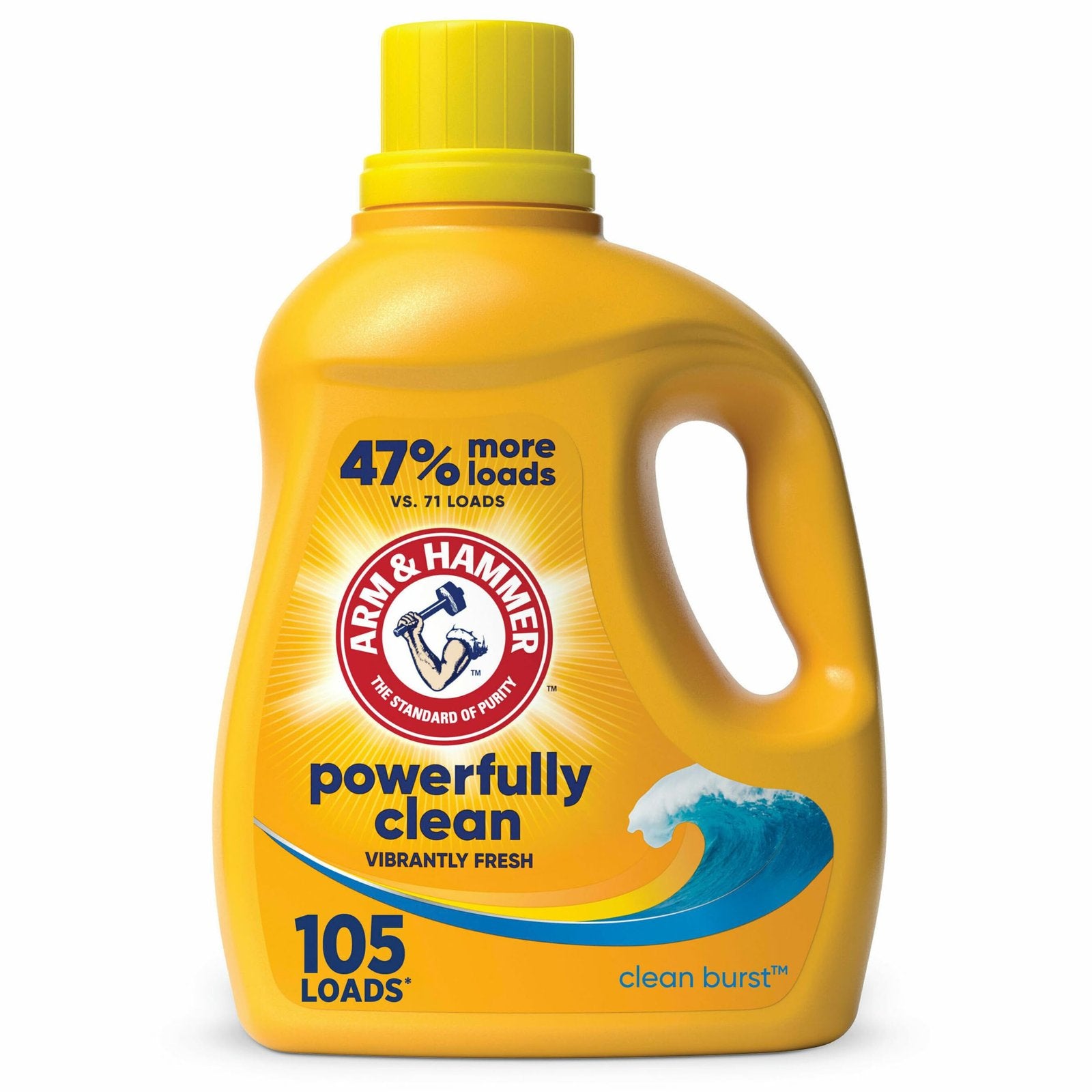 ARM & HAMMER Clean Burst Laundry Detergent (105 oz)/4pk