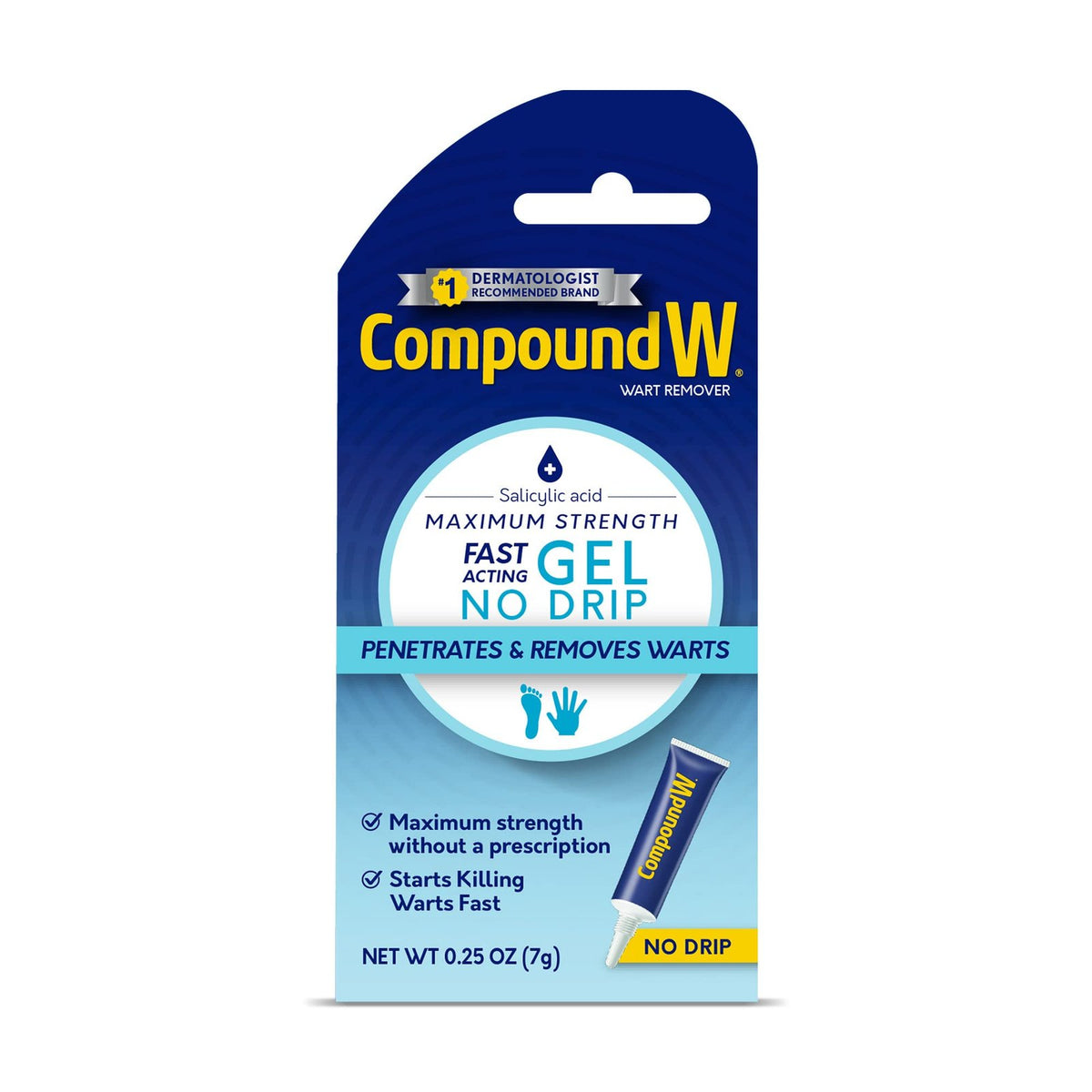 Compound W Gel Wart Remover (0.25 oz)/12pk