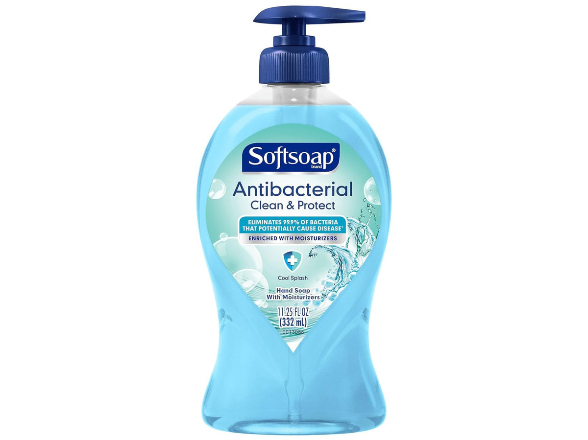 Softsoap Antibacterial Hand Soap Cool Splash (11.25 oz)/6pk