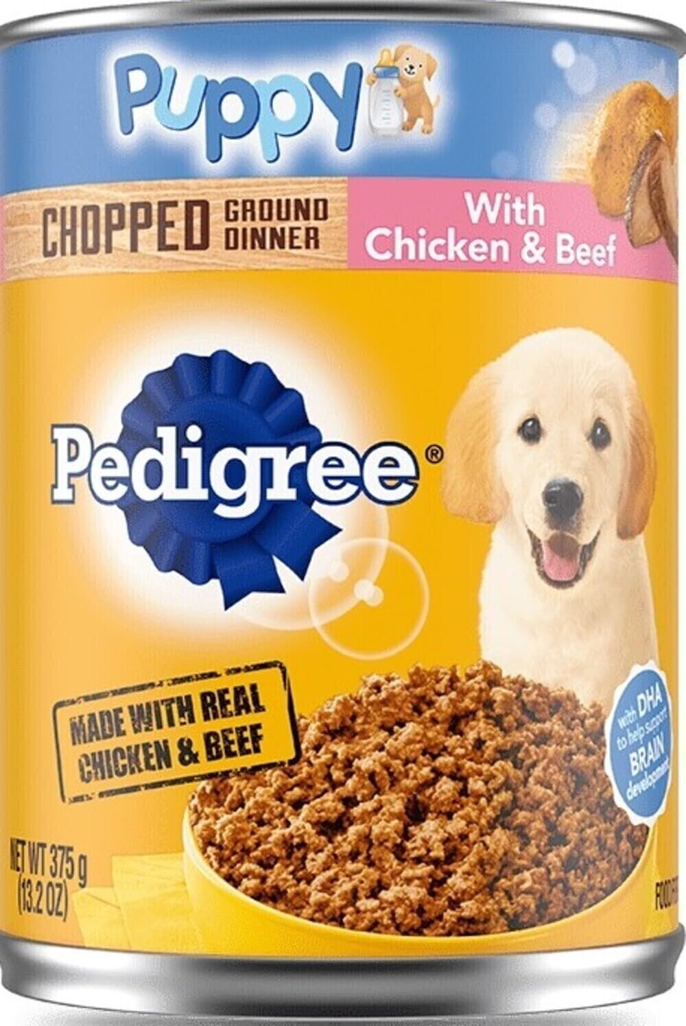 Pedigree Puppy Food Chicken & Beef (13.2 oz, 12 Pack)/12pk