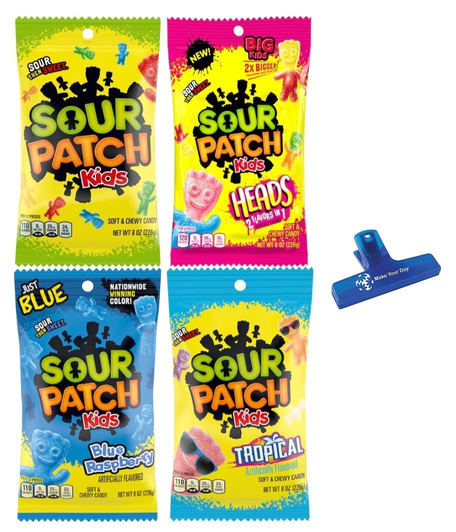 SOUR KIDS Candy Variety Pack (8 oz, 4-pack)/288pk
