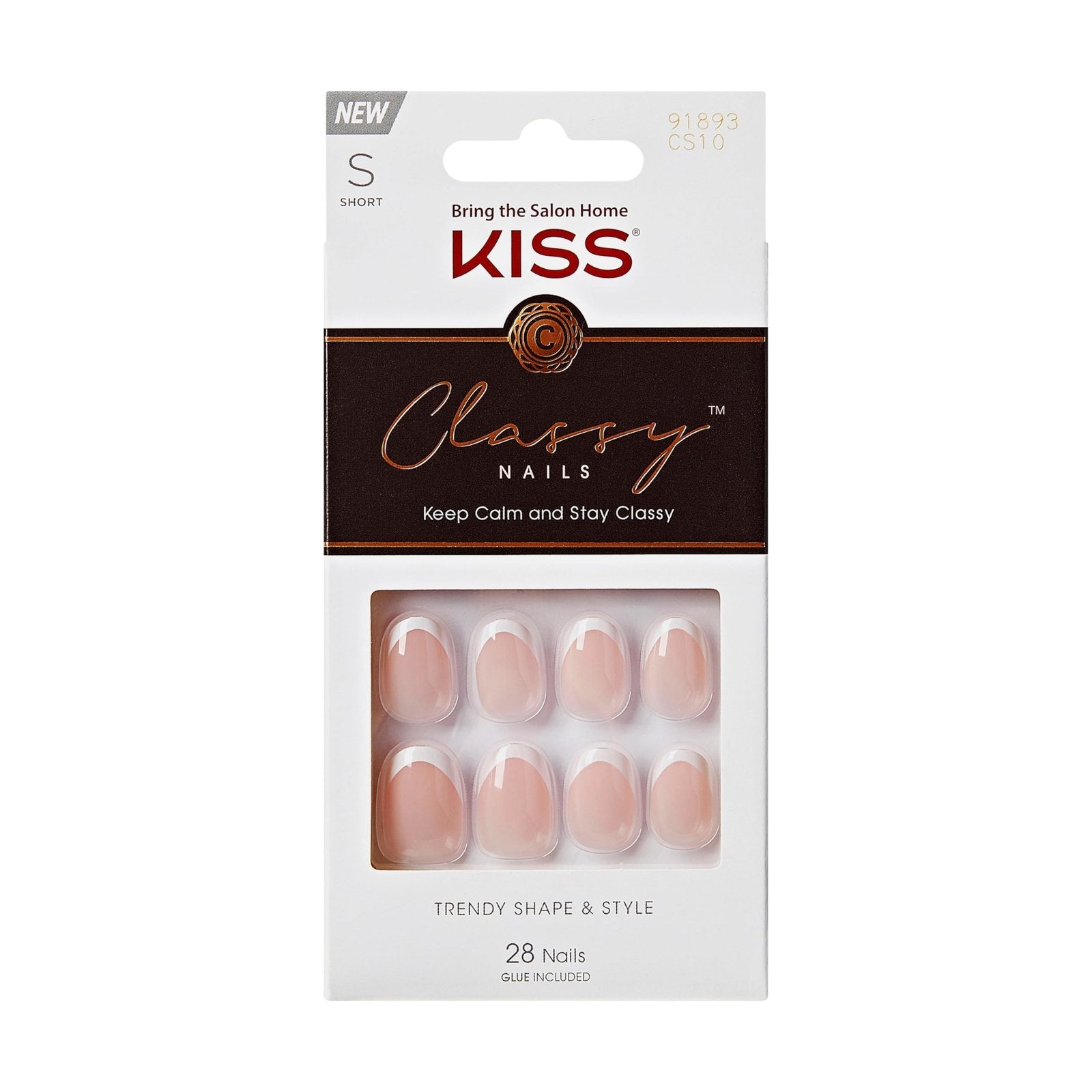 KISS Classy Press-On Nails Exclusive Only (28 Nails)/36pk
