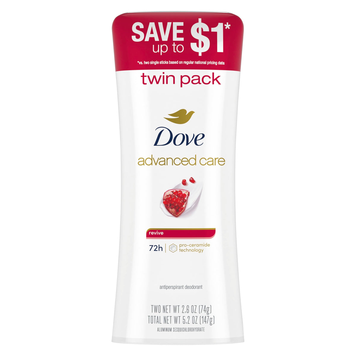 Dove Revive Advanced, 2.6 oz — 12 Per Case