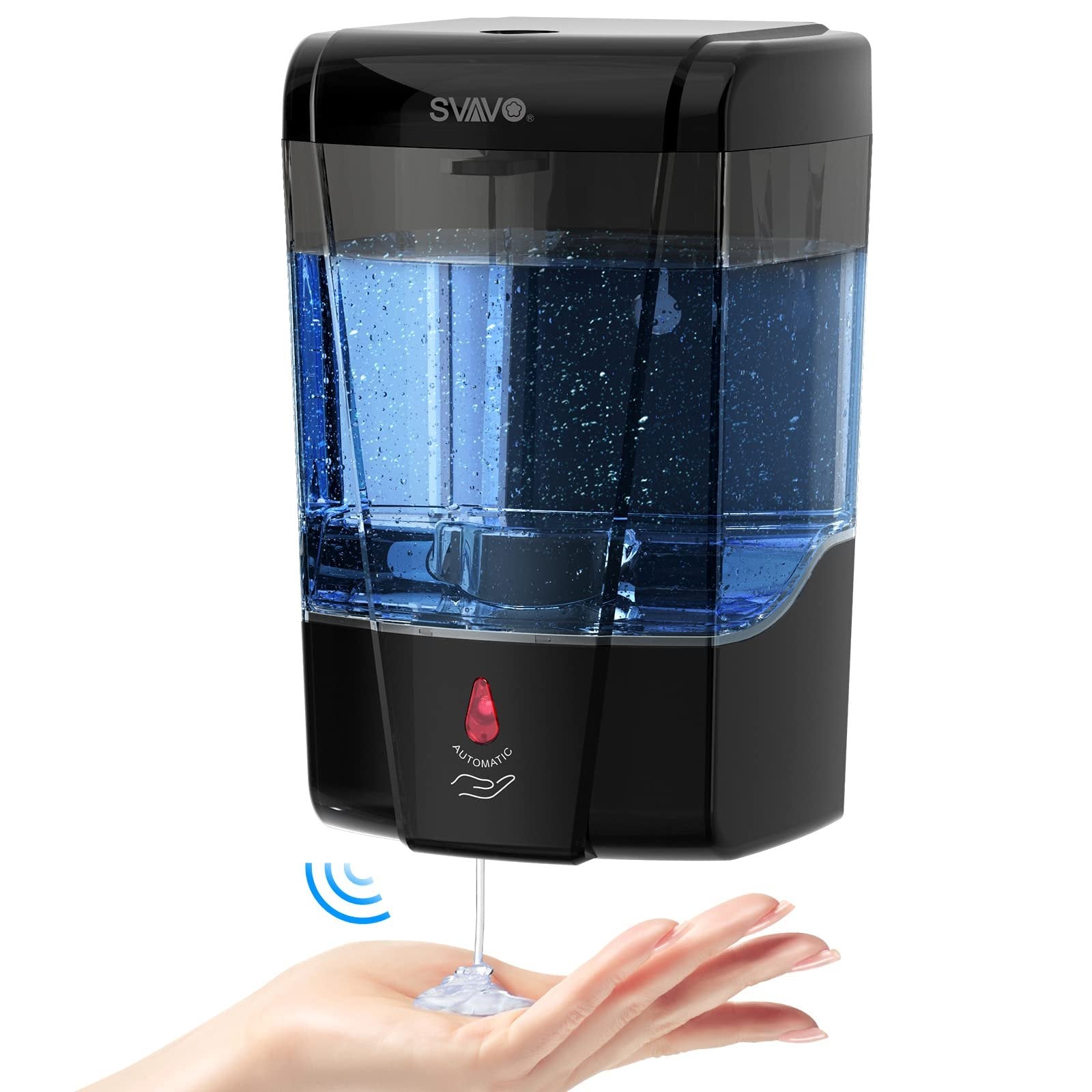 SVAVO Automatic Soap Dispenser Wall Mount (21 oz)/6pk