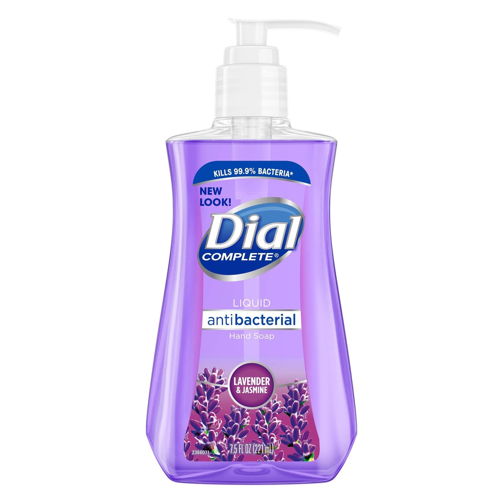 Dial Liquid Hand Soap Lavender & Jasmine (7.5 oz)/12pk