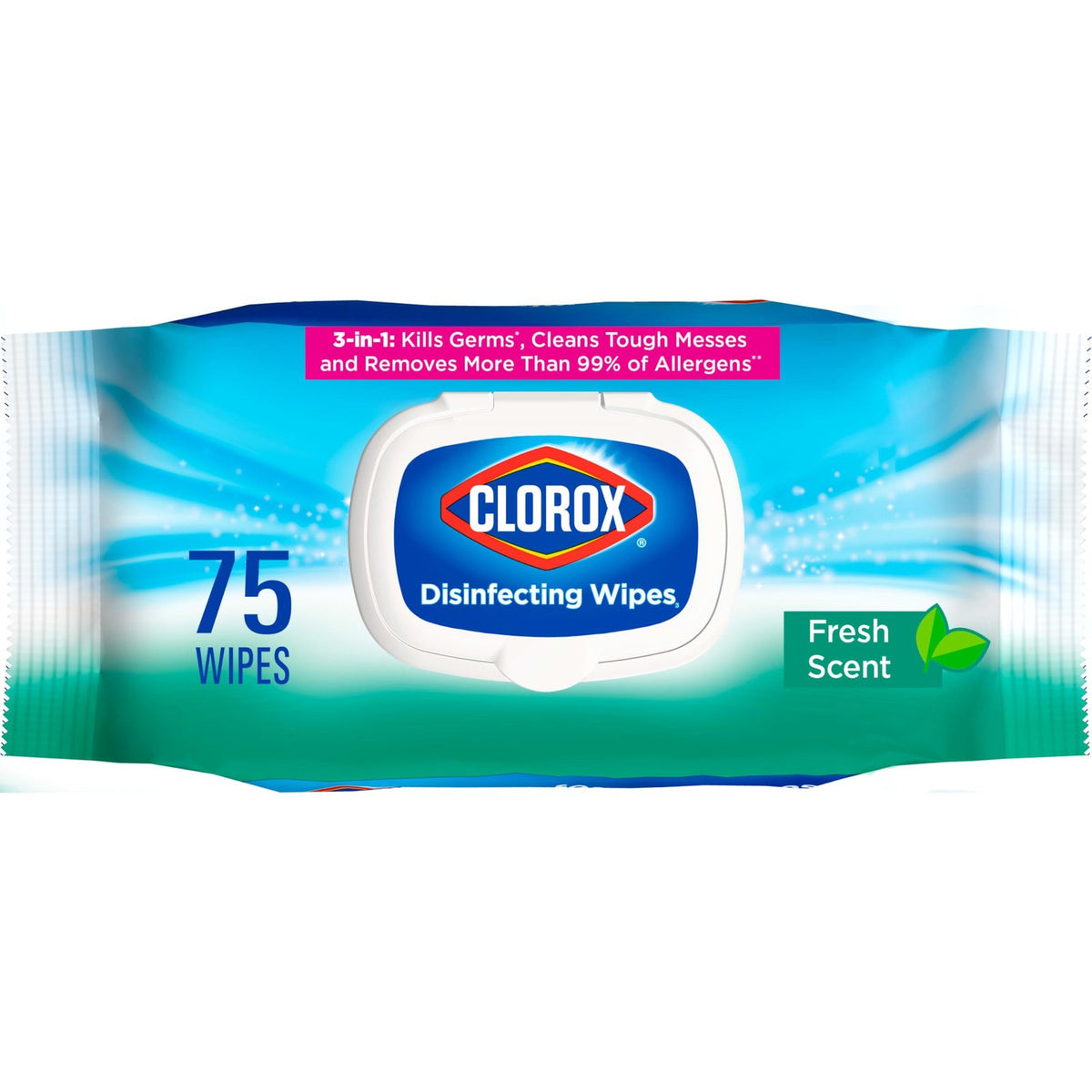 Clorox Disinfecting Wipes Fresh (75 ct)/6pk